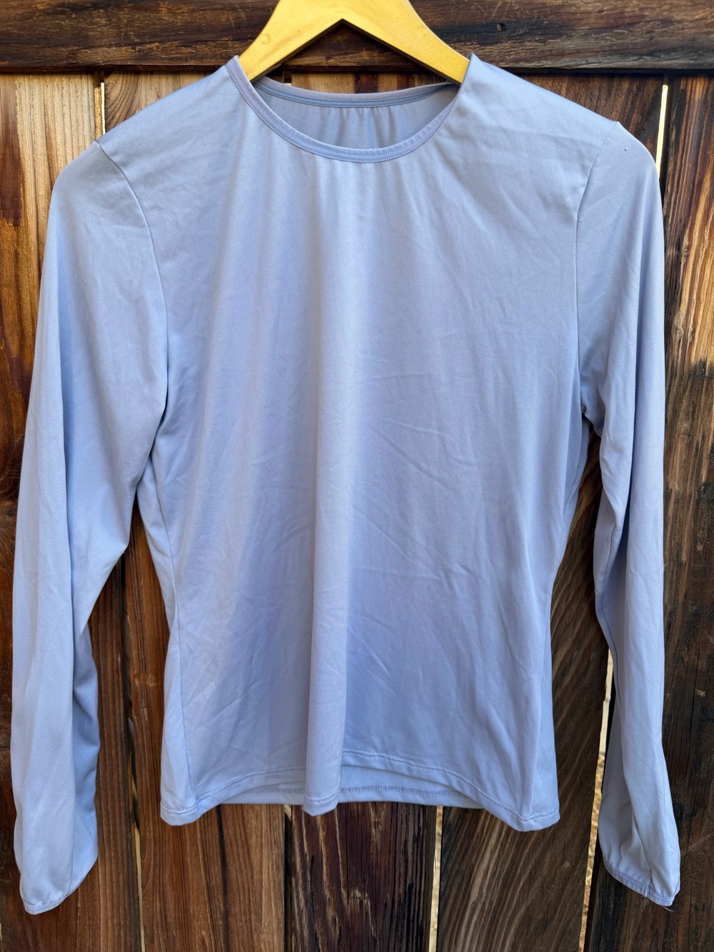 Patagonia Alpine Long Sleeve Base Layer Shirt Periwinkle Blue Medium